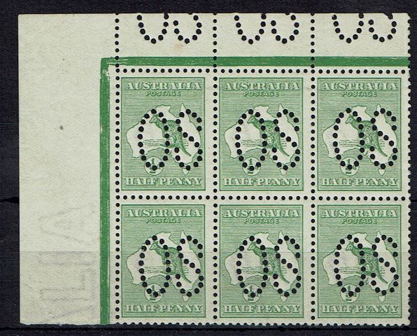 Image of Australia SG O1 UMM British Commonwealth Stamp